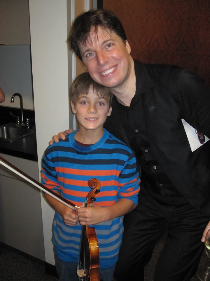 Wesley and Joshua bell first meeting